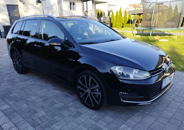 Volkswagen Golf cena 38900 przebieg: 198000, rok produkcji 2015 z Szczucin małe 596